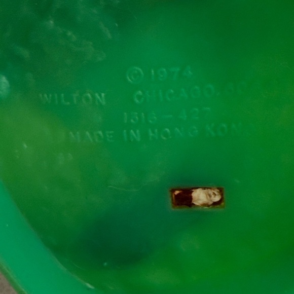 Vintage Golfer Cake Topper Figurine 1970s 1974 Plastic - Picture 8 of 10